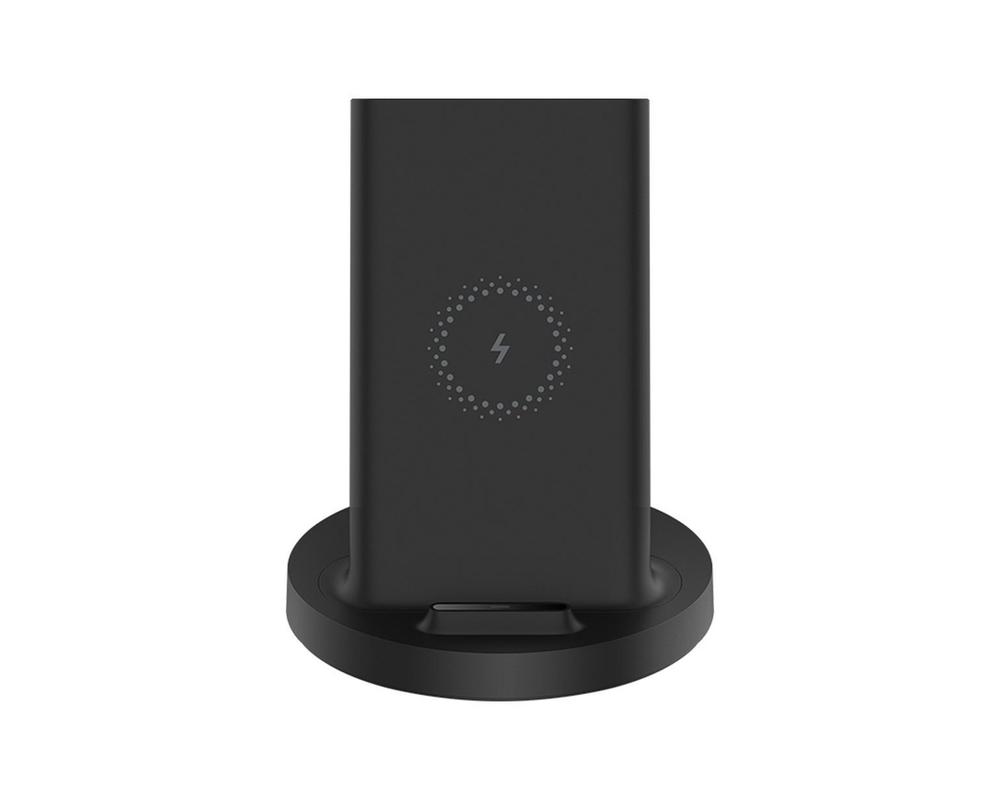 Беспроводное зарядное устройство Xiaomi Mi Vertical Wireless Charger 20W, черное_1