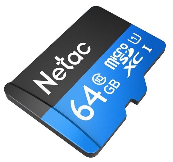 Карта памяти Netac 64GB microSD Class 10, без адаптера [NT02P500STN-064G-S]_2