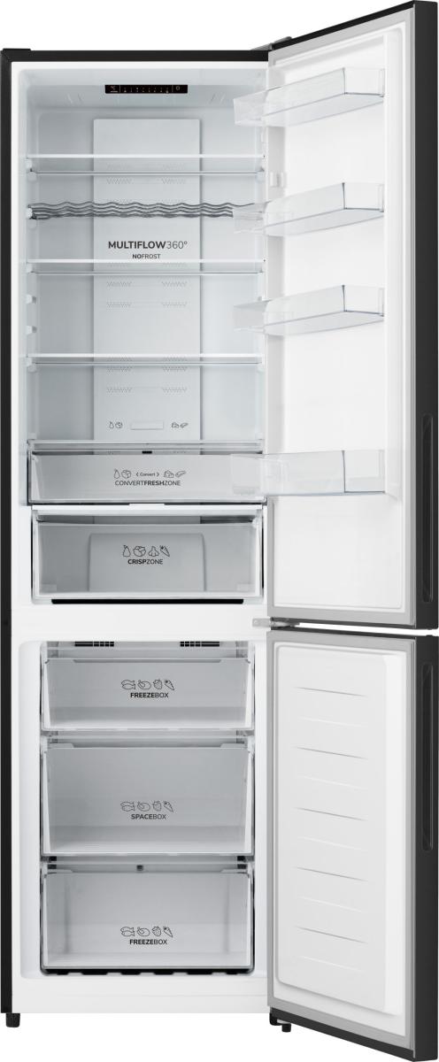 Холодильник Gorenje NRK620EABG4 NoFrost черный_1
