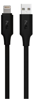 Кабель TFN USB to Lightning, 1м, черный