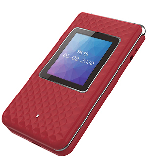 Телефон BQ 2446 Dream Duo, красный_2