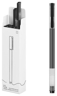 Ручка гелевая Xiaomi Mi High-capacity Gel Pen (10шт), черная