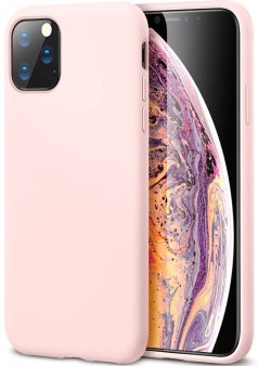 Чехол-накладка для iPhone 11 Pro Max, Evelatus, розовый