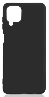 Чехол-накладка для Samsung Galaxy M32/A22, DF, силикон/бархат, черный