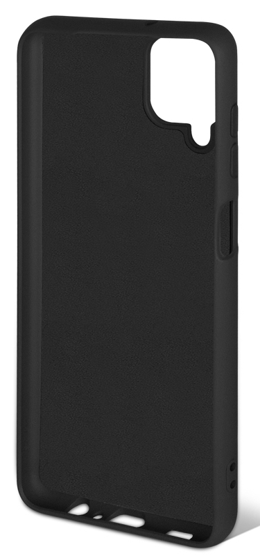 Чехол-накладка для Samsung Galaxy M32/A22, DF, силикон/бархат, черный_1