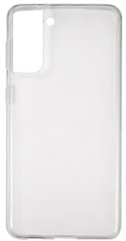 Чехол-накладка для Samsung S21+, силиконовый, прозрачный