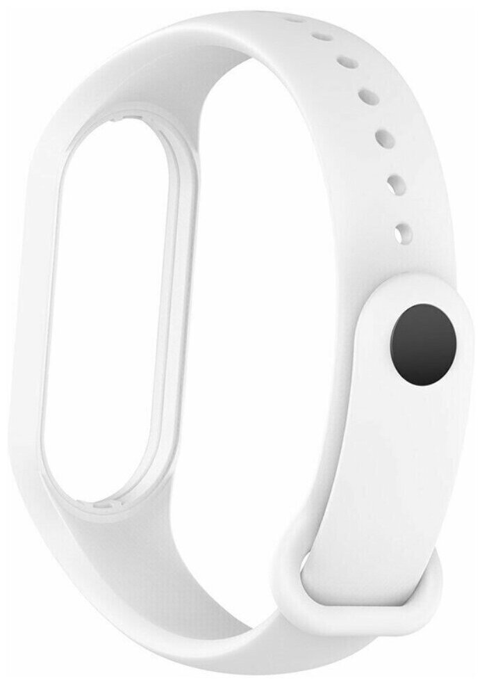 Ремешок для браслета Xiaomi Mi Band 7, силиконовый, белый_1