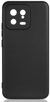 Чехол-накладка для Xiaomi 13, DF, силиконовый, черный