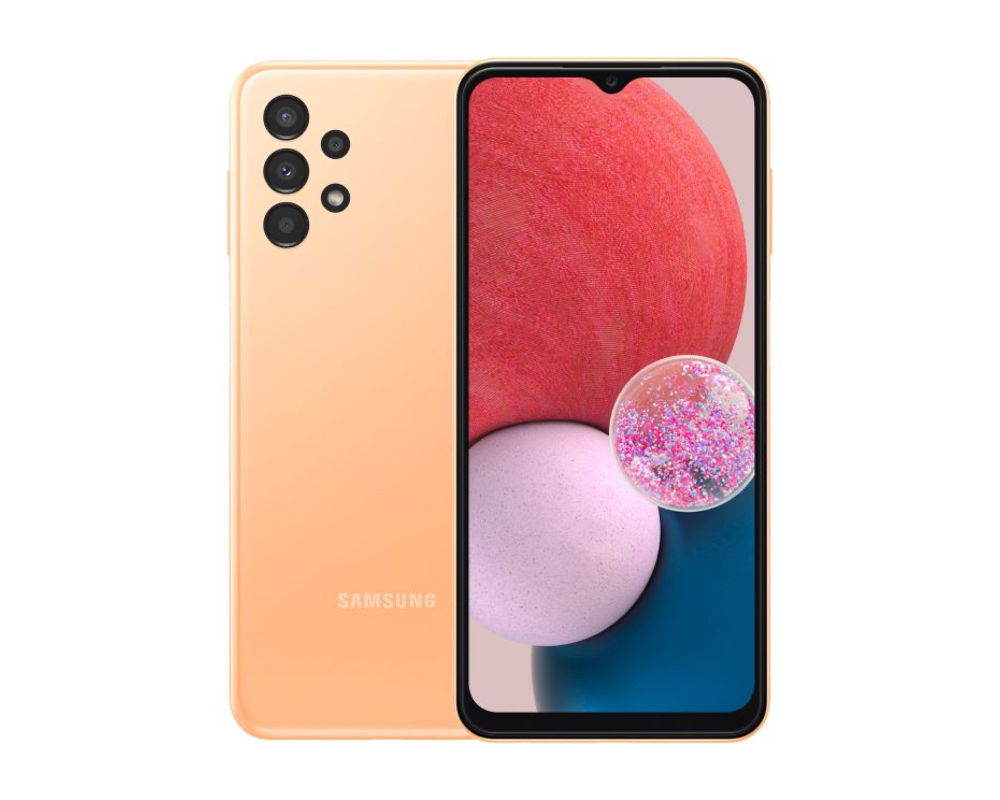 Смартфон Samsung Galaxy A13 4/64GB 2-SIM персиковый_9