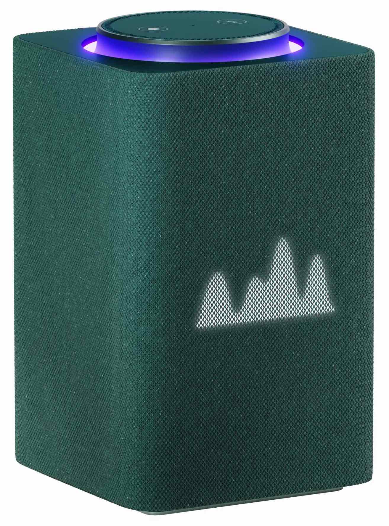 Умная колонка Яндекс Станция Макс с голосовым помощником Алиса и Zigbee, зеленая