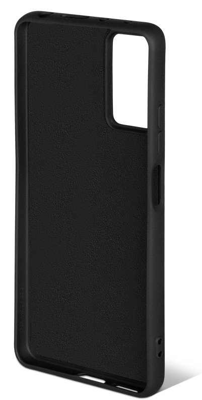 Чехол-накладка для Xiaomi Redmi Note 11 Pro, DF, силикон/бархат, черный_1