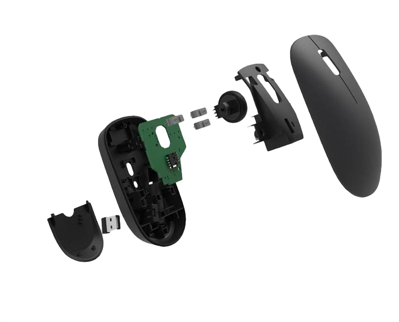 Мышь беспроводная Xiaomi Mi Wireless Mouse Lite, черная_5