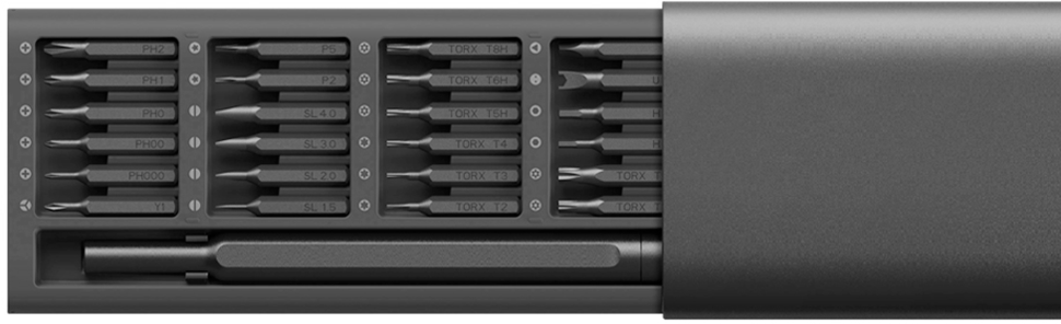 Отвертка Xiaomi MIJIA Wiha Precision Screwdriver Set, черная_3