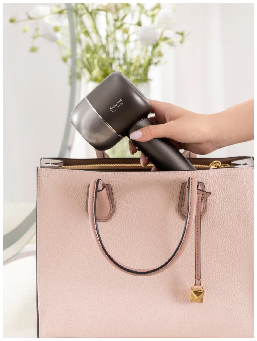 Фен для волос Dreame Hair Artist Temperature Control Hairdryer, темно-серый_5