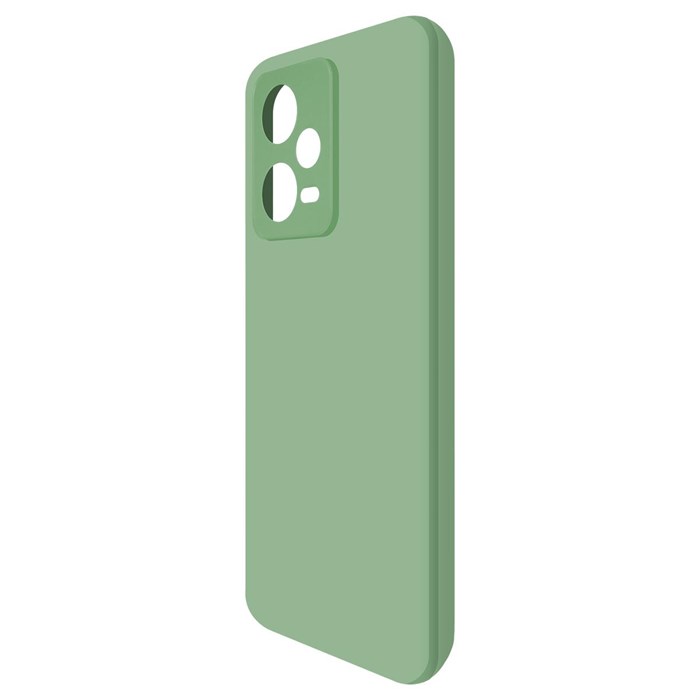 Чехол-накладка Krutoff Silicone Case для Xiaomi Redmi Note 12 Pro 5G, силиконовый, зеленый_1