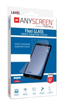 Стекло защитное для Huawei P20 (FullGlue) Lamel FullCover, черное