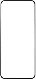 Стекло защитное для Xiaomi 12 Lite, DF, FullGlue, черное OEM