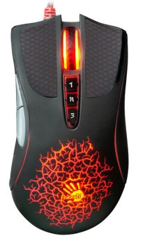 Игровая мышь A4Tech Bloody Blazing A90, BLACK, USB