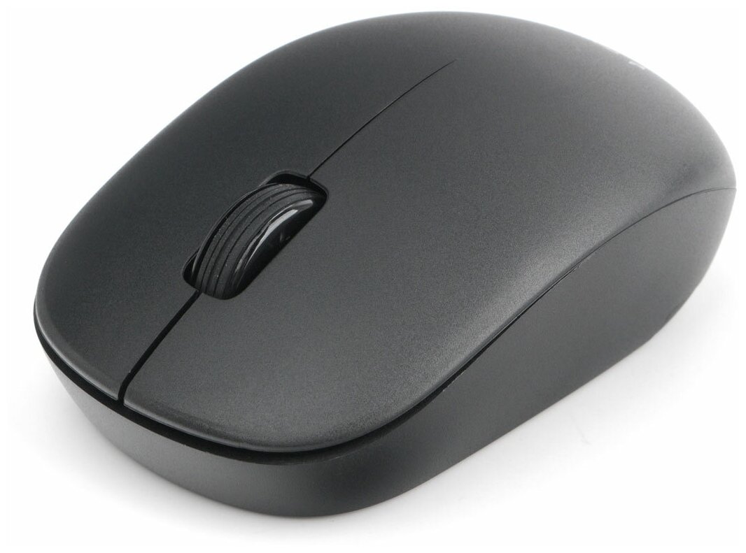 Беспроводной комплект клавиатура+мышь Gembird KBS-9300, 2.4ГГц, черный, 104 клавиши, 3 кнопки+колесо_3