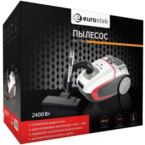 Пылесос EuroStek EVC-4005 (2400Вт, мешок 4л.)_3