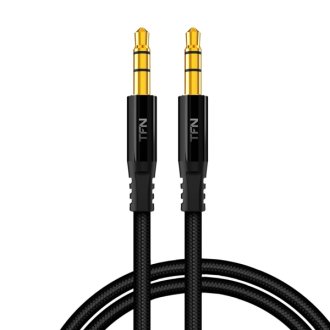 Кабель AUX, FORZA, 1.0 м, черный