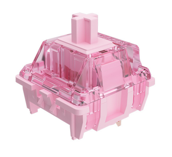 Клавиатура игровая механическая Akko 3061 (World Tour Tokyo R2, USB, GATERON Pink CS, RU), розовая_4