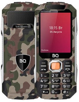 Телефон BQ 2817 Tank Quattro Power, камуфляж