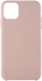 Чехол-накладка для iPhone 13 Pro, силикон/бархат, пудра