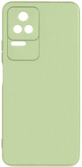 Чехол-накладка для Poco F4, DF, силиконовый, зеленый