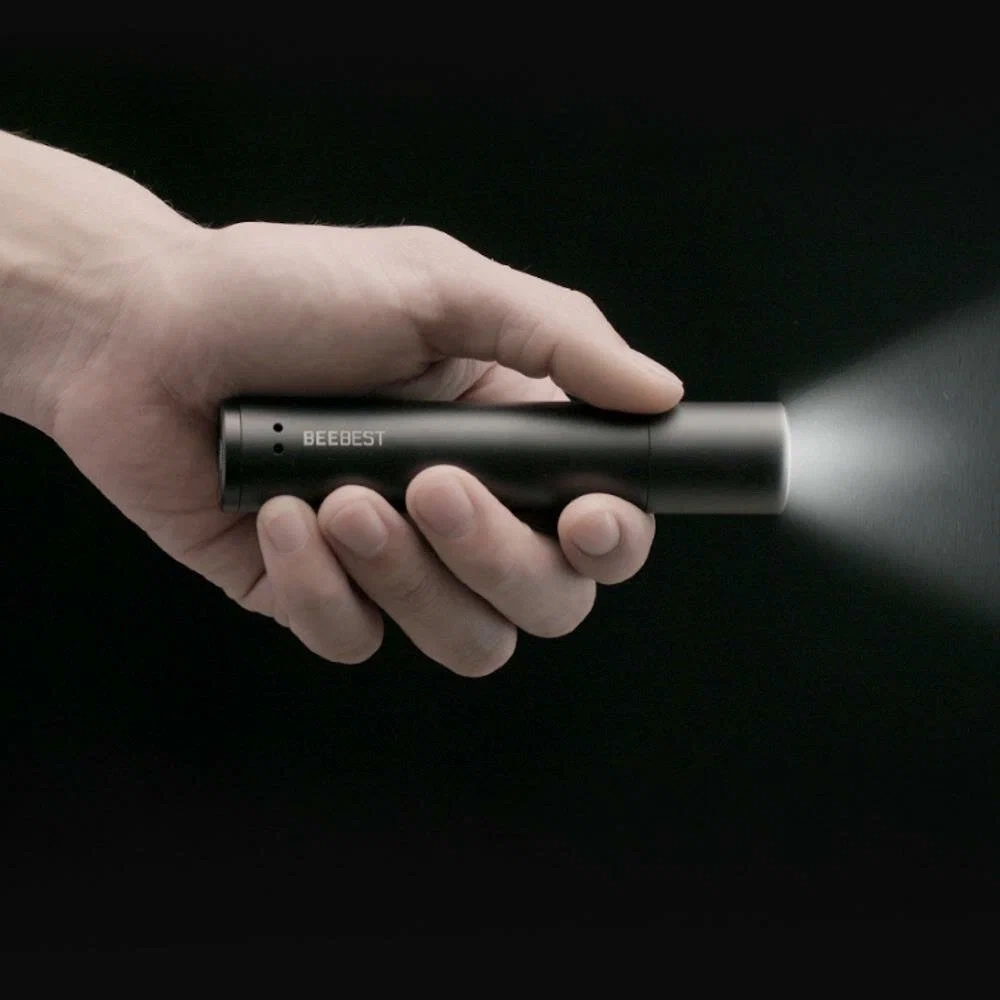 Фонарик Beebest Zoom Flashlight, черный_2