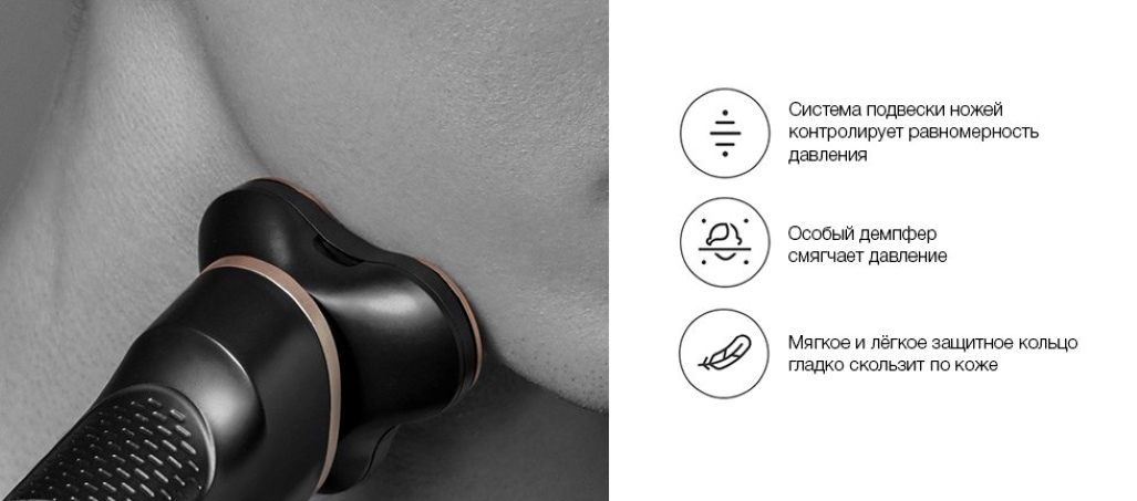 Бритва Xiaomi Soocas Electric Shaver S3, черная