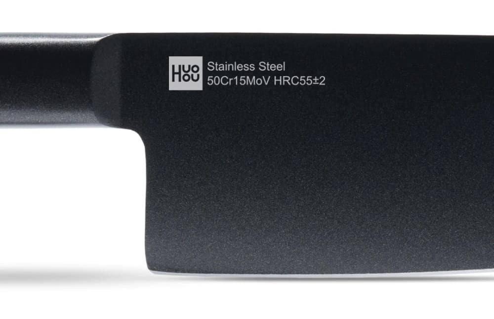 Huo Hou Heat Cool Black Non-stick Knife Set