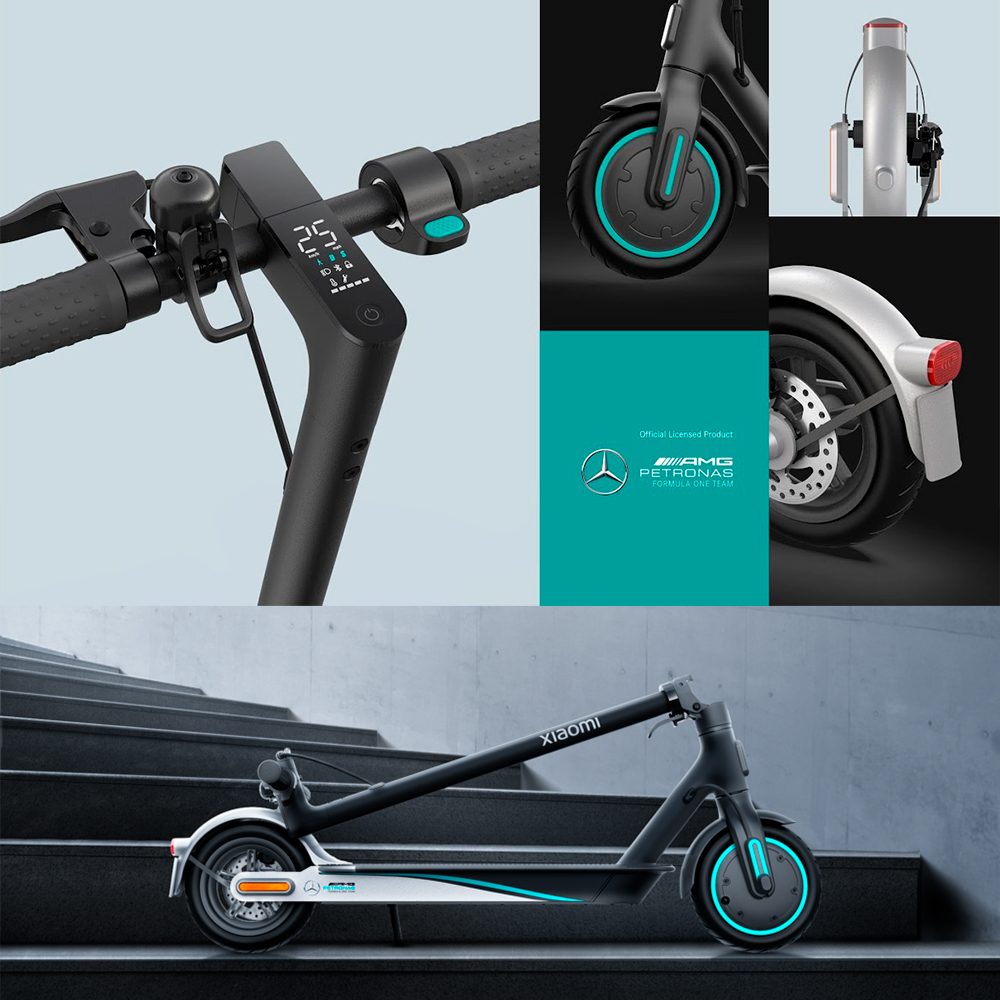 Mi Electric Scooter Pro 2 Mercedes-AMG Petronas F1 Team Edition Mi Electric Scooter Pro 2 Mercedes-AMG Petronas F1 Team Edition