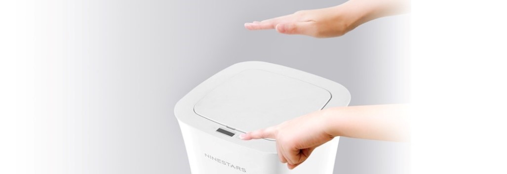 Умное мусорное ведро Ninestars Sensor Trash Can DZT-10-11S, белое