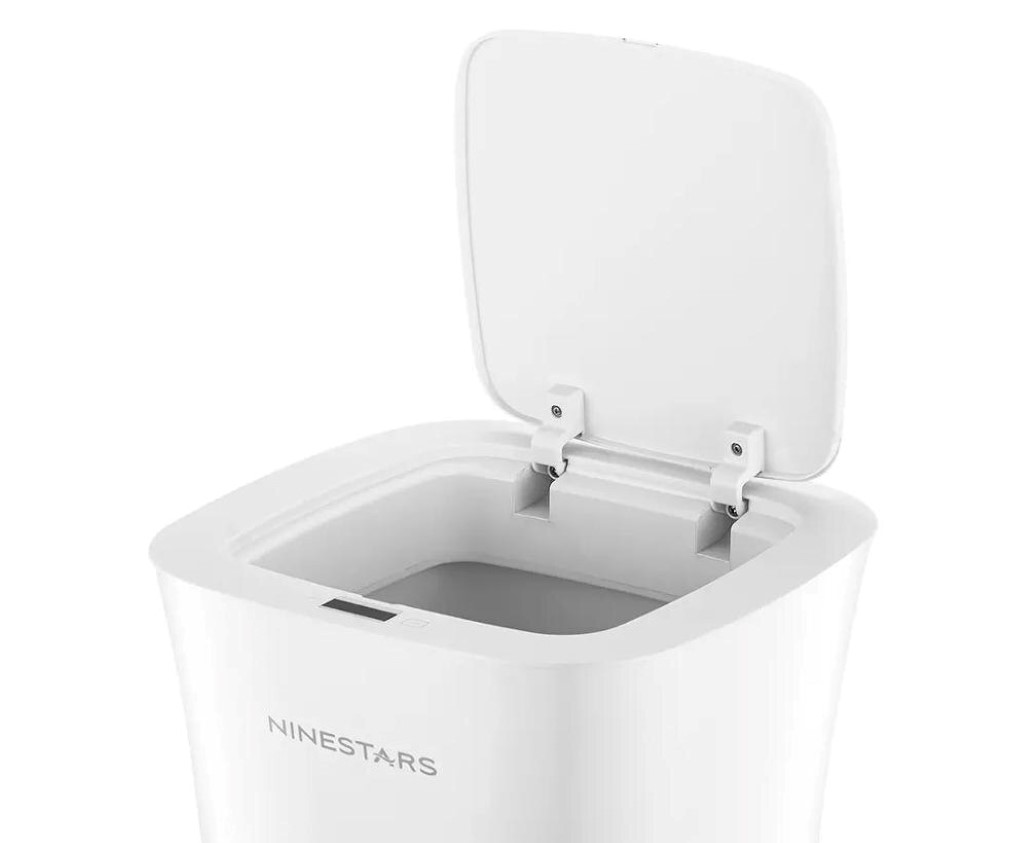 Умное мусорное ведро Ninestars Sensor Trash Can DZT-10-11S, белое